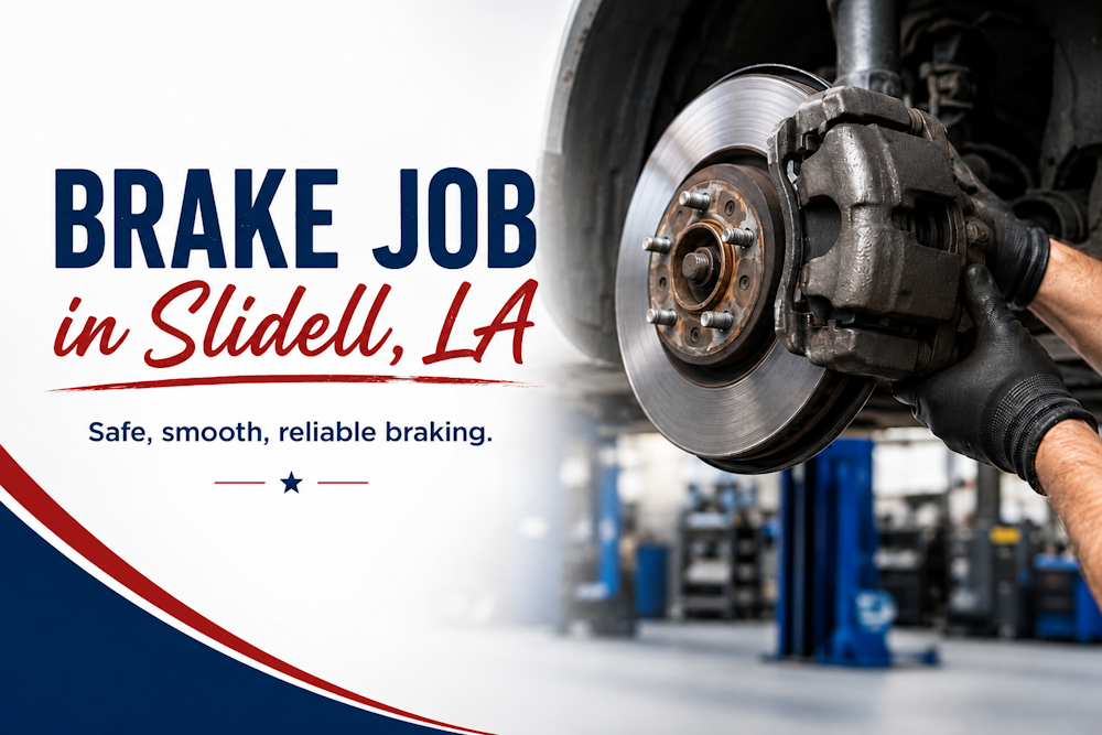 Brake Job in Slidell, LA